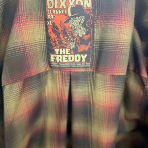 DIXXON The Freddy Plaid Shirt - Red and Black
